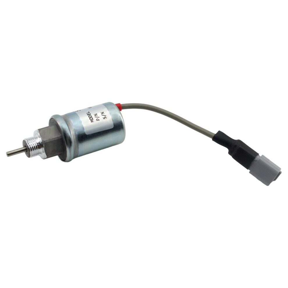 12V Fuel Shut Off Solenoid U85206452 For Perkins 402D 403D 404D 404C 403C, Fits Caterpillar 3024 9771547184409