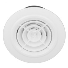 Adjustable 4-inch Round Air Vent Cover Easy Replacement for Bathroom Kitchen