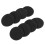 4 Pair 60mm Replacement Ear Foam Earphone Pad Covers for Headset Headphone Black 7