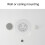 Adjustable 4-inch Round Air Vent Cover Easy Replacement for Bathroom Kitchen 4