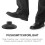 1pcs Black In- Lamp Foot  Push Power Pedal Light FootSwitch 6