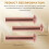 100 Pcs 5/64inch x 25/64inch Round  Copper Solid Rivets Fasteners 7