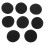 4 Pair 60mm Replacement Ear Foam Earphone Pad Covers for Headset Headphone Black 2