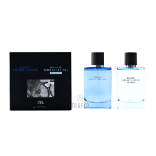Zara Bogoss Vibrant Leather & Summer Perfume Set Edp Men 2x100ml