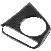 3Pcs Car Carbon Fiber Steering Wheel Button Panel Cover Trim Decoration for 2016 - 2019