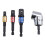 Impact Grade Power Hand Tools Driver Sockets Adapter Extension Set, 3Pcs Hex Shank Drill Nut Driver Bit Set + 105 Degree Right Angle Driver Extension 1