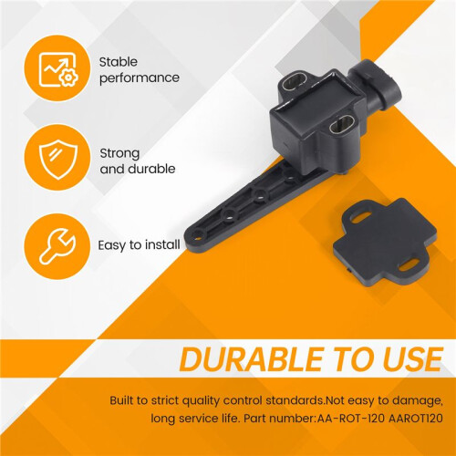 per AccuAir E-Level Ride Height Sensor Sospensione del  Aereo nel Plastica AAROT120 2