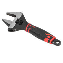 Adjustable Wrench 6 Inch Wide Jaw CR-V Steel 35mm