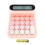 Pink 24-Key Blue-Switch Calculator, 600mAh AAA 2