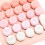 Pink 24-Key Blue-Switch Calculator, 600mAh AAA 7