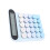 Mechanical Switch Calc Blue 24-Key Desktop 600mAh 11