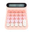 Pink 24-Key Blue-Switch Calculator, 600mAh AAA 14