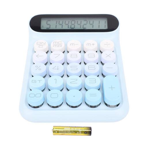 Mechanical Switch Calc Blue 24-Key Desktop 600mAh 1