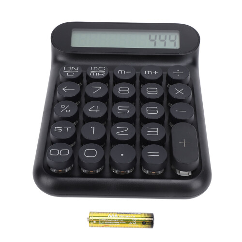 Mechanical Switch Calculator 24 Keys Black 600mAh 1