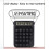 Mechanical Switch Calculator 24 Keys Black 600mAh 3