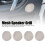 Round Aluminium Speaker Covers, 4pc 1