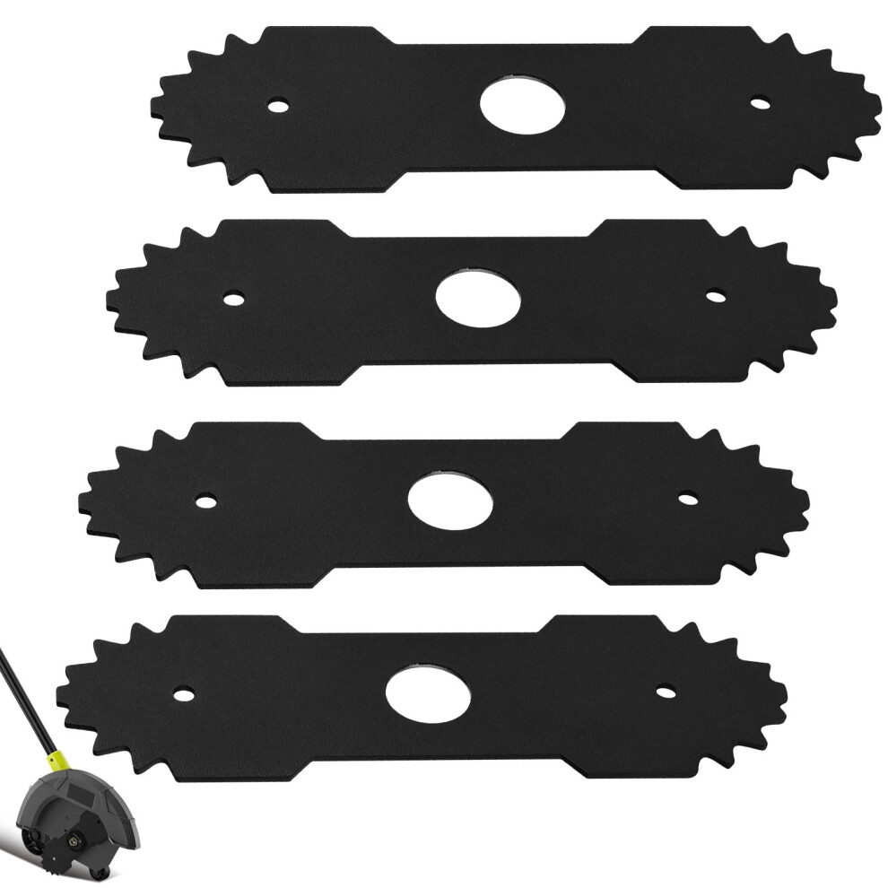 4 Pcs 9 Inch Edger Blade With 1 Inch Center Hole For Ryobi Homelite 638006007 638006008 9169991205861