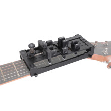 Entrenador de guitarra ABS Herramienta de acordes 15x7.2x5 cm Negro