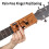 Allenatore per chitarra 15x7,2x5 cm Nero/Palissandro 6