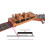 Allenatore per chitarra 15x7,2x5 cm Nero/Palissandro 9