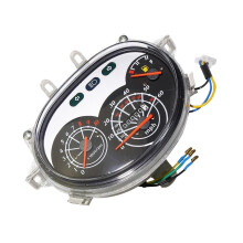 Motorcycle Digital Tachometer Speedometer with LCD Display, MultiFunction Dashboard Gauge