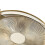 Round Handled Tray in Amber Gold 4