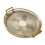 Versatile Clear Tray with Handles and Stripes 2