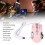Wired Gaming Mouse USB Optical RGB Backlight 3600 DPI Silent 6-Button 3