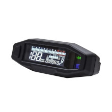 Universal Motorcycle Digital Speedometer with Tachometer HD Screen Turn Signal Oil Gauge