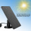 Compact 4W Solar Panel 5V Monocrystalline Black 8