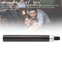 9-Inch Pool Cue Extension Carbon Fibre
