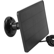 Compact 4W Solar Panel 5V Monocrystalline Black