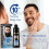 Men's Beard Dye Shampoo Black 3in1 Fast Gray Coverage Waterproof Long Lasting 200ml 4