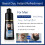 Men's Beard Dye Shampoo Black 3in1 Fast Gray Coverage Waterproof Long Lasting 200ml 3