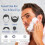 Men's Beard Dye Shampoo Black 3in1 Fast Gray Coverage Waterproof Long Lasting 200ml 2