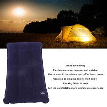 PVC Backpack Inflatable Pillow Navy