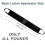 Self Tanner Back Applicator with Long Reach Handle for Even Coverage and Velvet Soft Surface Black 4