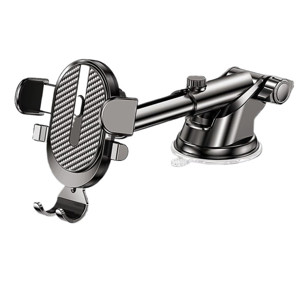 Universal Car Phone Mount With Secure Suction Cup, 360 Rotation For Dashboard And Windshield 9169991206387