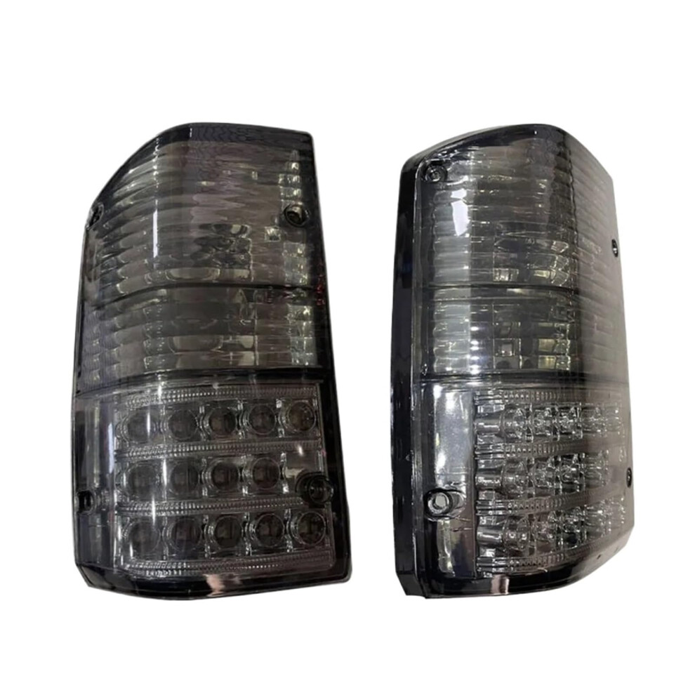 Led Smoked Tail Lights For 19871997 Nissan Patrol Y60 With Brightness Led And Dynamic Turn Signals 9771547185116