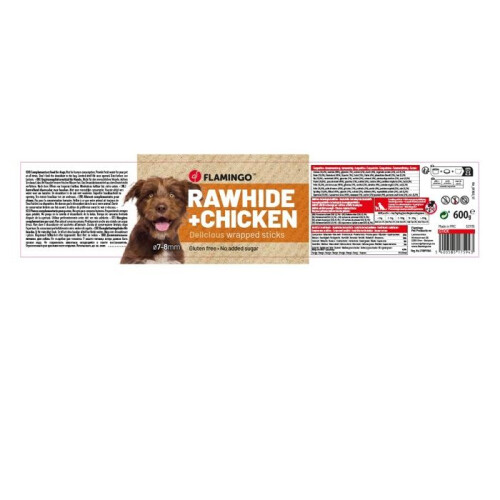 Galleta para perro Bâton Blanc con pollo 2