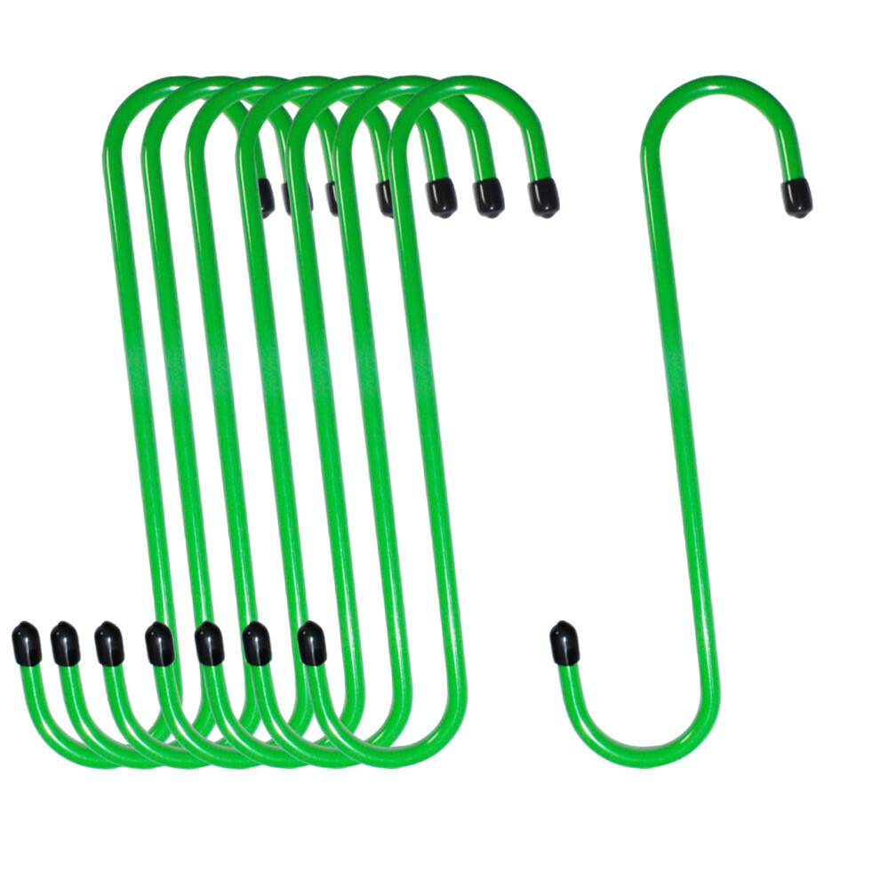 8 Pack Heavy Duty Brake Caliper Hangers With Rubber Tips For Automotive Green 9169991206523