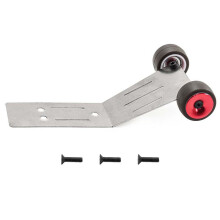Kit de Mise à Niveau de Roue Tête Haute en Acier Inoxydable pour Voiture Télécommandée   MAXX, Accessoires de Voiture Télécommandée, Rouge