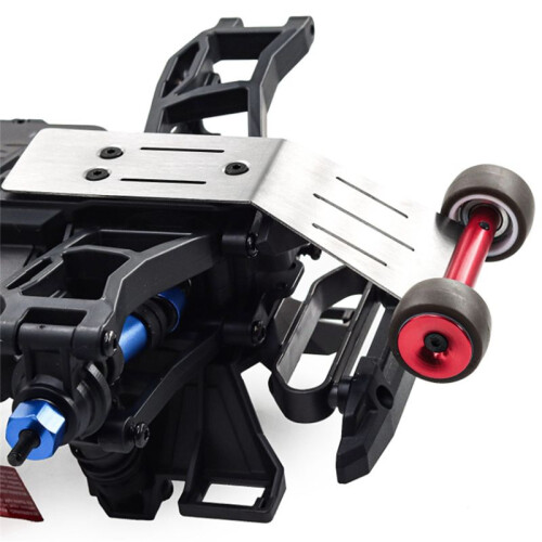 RC Auto Upgrade RVS - Wiel Kit voor   MAXX RC Auto Accessoires Rood 2
