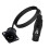 4Pin Type XLR Panel Mount Chassis to Female Connector XLR Feedthrough Bulkhead MIC Socket Audio Extension Cable 3 Meters 4