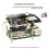 PCIe to M.2 E KEY Adapter with PoE Function for Raspberry Pi 5 Compatible with NGFF (M.2 E Key) Wireless NIC 8