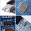R3 Motherboard MCU Development Board Module with USB Cable and 2.54mm Straight Pin Header 328P Chip 5