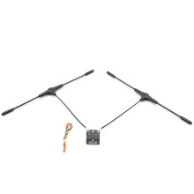 ELRS 915Mhz Dual Antenna Diversity Receiver Gemini Mode for FPV, SUPER-D Traversing Machine, Long Distance Connectivity