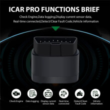 For V-Gate ICar Pro 2S OBD2 Scanner 5.2 Car Scan Tool and Code Reader for IOS & Android & Windows