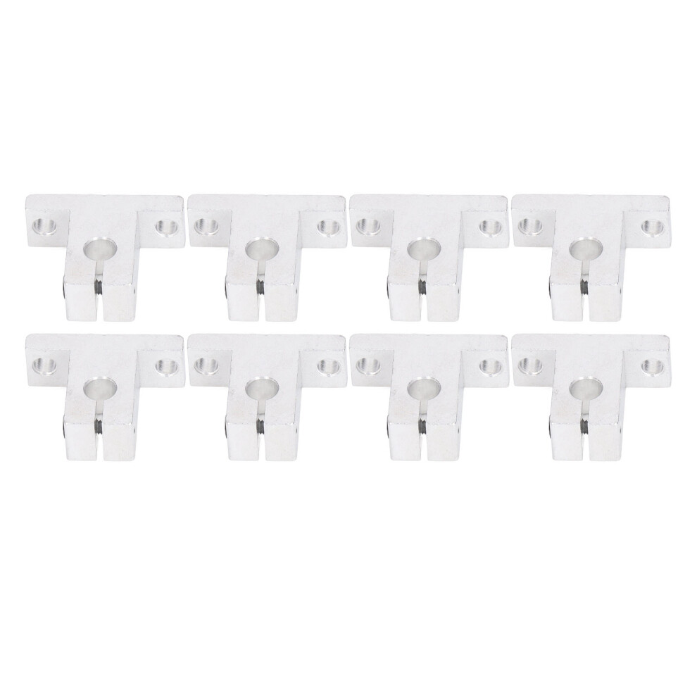 Aluminium Alloy Shaft Guide Clamps 8Pcs