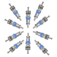 50pcs Valve Core for R410 R32 R22,High Pressure with Teflon Seal,HVAC Replacement Part Ideal for Refrigeration Systems